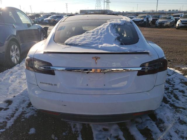 5YJSA1CGXDFP09823 - 2013 TESLA MODEL S WHITE photo 6