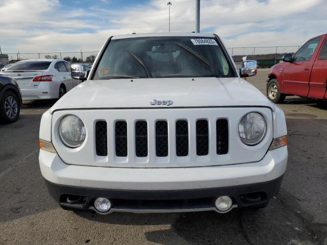 1C4NJRFBXDD280220 - 2013 JEEP PATRIOT LATITUDE WHITE photo 5