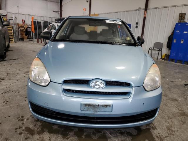 KMHCM36C28U103649 - 2008 HYUNDAI ACCENT GS BLUE photo 5