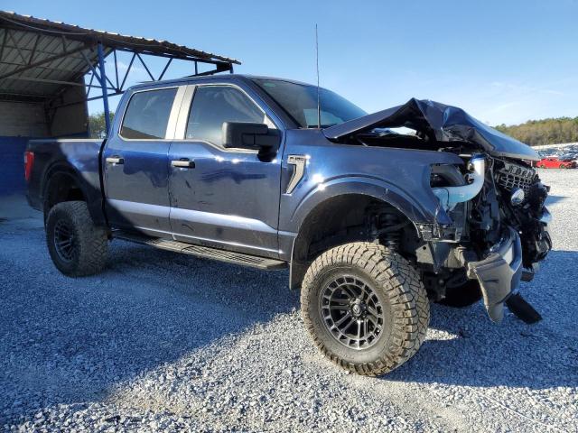 1FTFW1E57PFB24289 - 2023 FORD F150 SUPERCREW BLUE photo 4