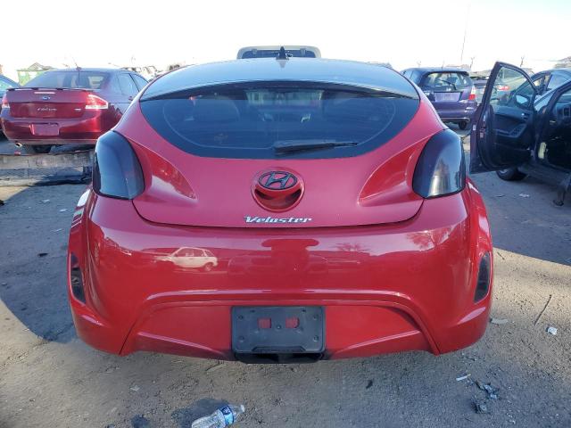 KMHTC6AD2DU097754 - 2013 HYUNDAI VELOSTER RED photo 6