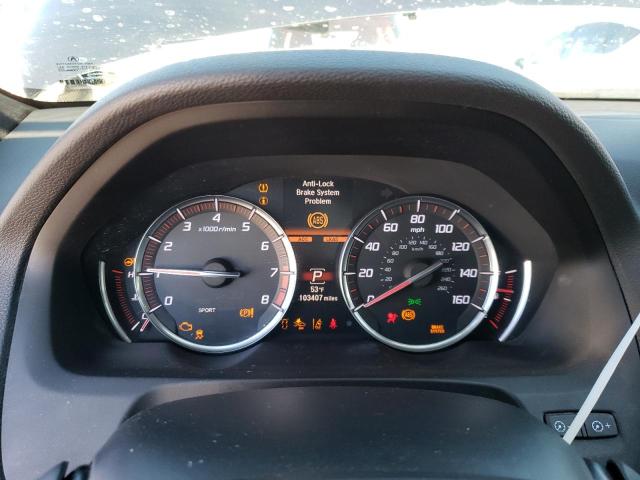 19UUB2F63JA001630 - 2018 ACURA TLX TECH+A BLACK photo 9