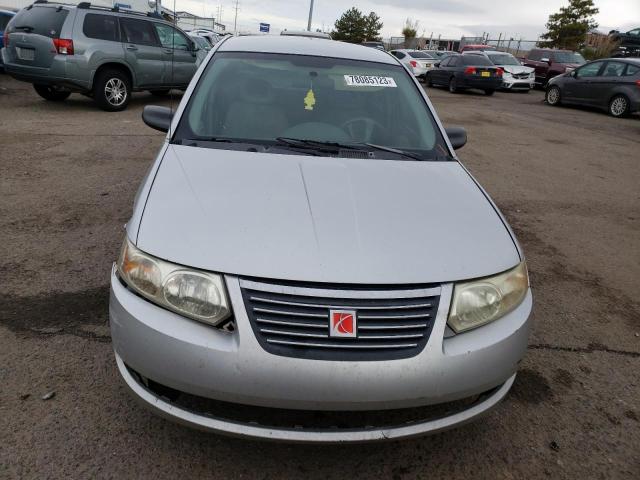 1G8AF52FX5Z154925 - 2005 SATURN ION LEVEL 1 SILVER photo 5