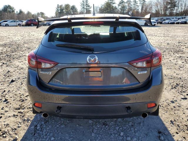 3MZBM1L72GM273103 - 2016 MAZDA 3 TOURING GRAY photo 6