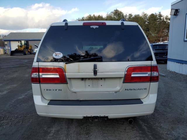 5LMFL28567LJ15801 - 2007 LINCOLN NAVIGATOR L WHITE photo 6