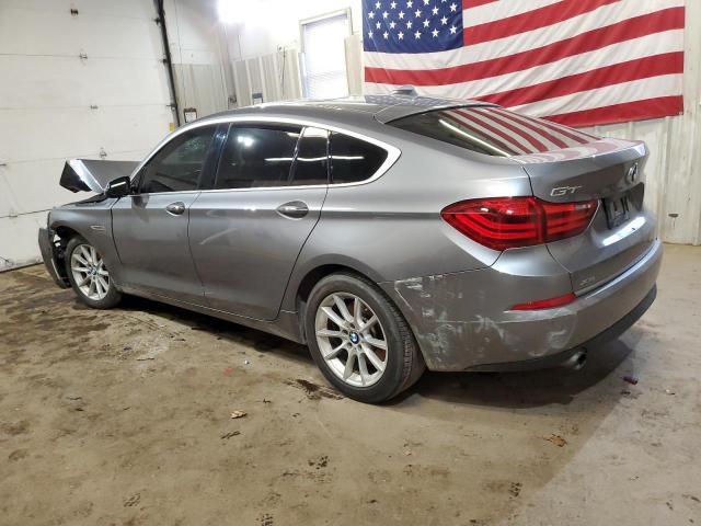 WBA5M4C57ED183600 - 2014 BMW 535 XIGT GRAY photo 2