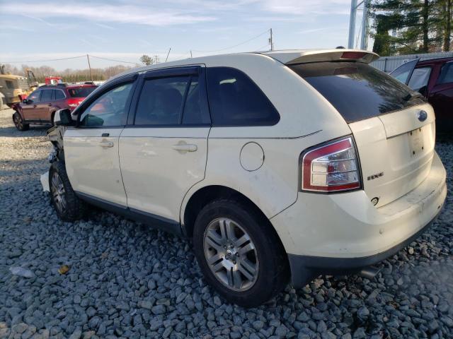 2FMDK49C67BA96950 - 2007 FORD EDGE SEL PLUS WHITE photo 2