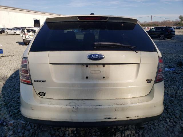 2FMDK49C67BA96950 - 2007 FORD EDGE SEL PLUS WHITE photo 6