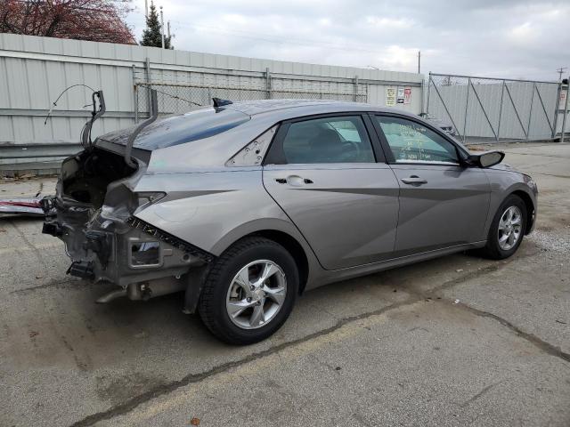 KMHLL4AG5MU150557 - 2021 HYUNDAI ELANTRA SE SILVER photo 3