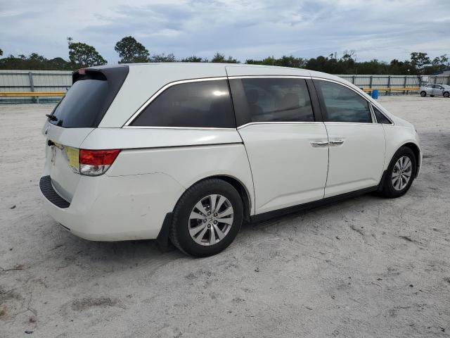 5FNRL5H68FB043693 - 2015 HONDA ODYSSEY EXL WHITE photo 3