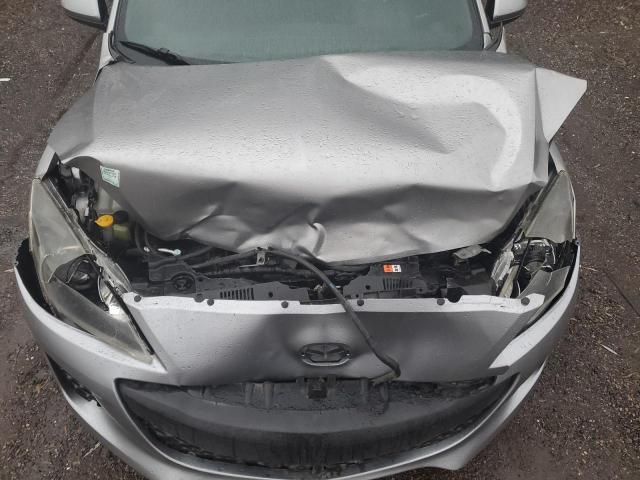 JM1BL1UF0D1737509 - 2013 MAZDA 3 I GRAY photo 11