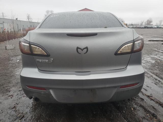 JM1BL1UF0D1737509 - 2013 MAZDA 3 I GRAY photo 6