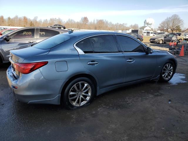 JN1BV7AR8EM697761 - 2014 INFINITI Q50 BASE BLUE photo 3