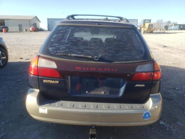 4S3BH6757Y7643082 - 2000 SUBARU LEGACY OUTBACK AWP 蓝色 照片 6