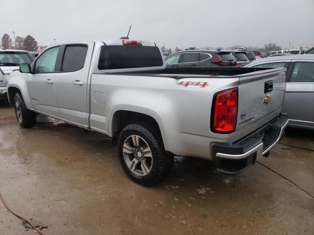 1GCGTBEN7J1121299 - 2018 CHEVROLET COLORADO SILVER photo 2