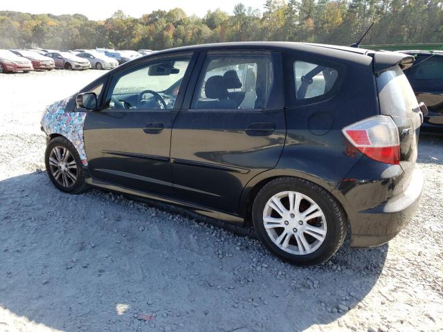 JHMGE88629S050552 - 2009 HONDA FIT SPORT BLACK photo 2