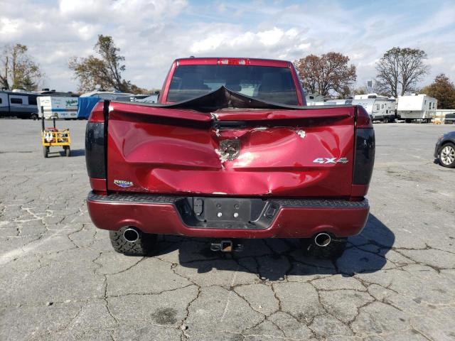 1C6RR7FT7JS124657 - 2018 RAM 1500 ST RED photo 6