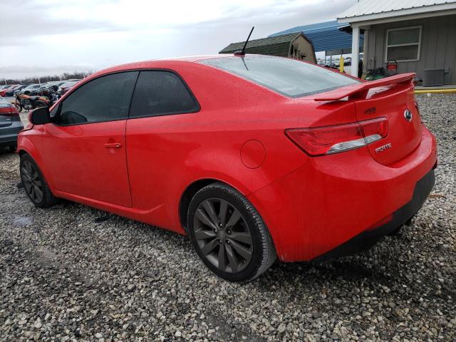 KNAFW6A34B5429987 - 2011 KIA FORTE SX RED photo 2