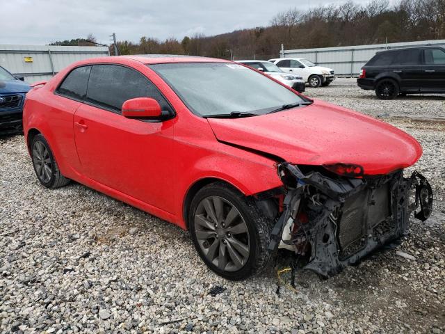 KNAFW6A34B5429987 - 2011 KIA FORTE SX RED photo 4