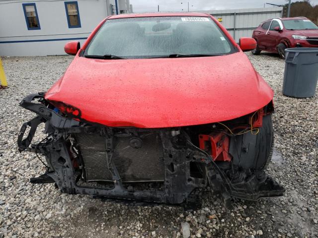 KNAFW6A34B5429987 - 2011 KIA FORTE SX RED photo 5