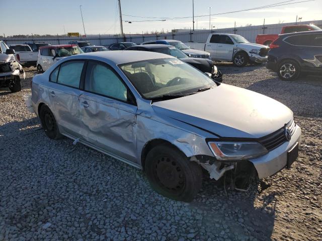 3VWLL7AJ3EM334559 - 2014 VOLKSWAGEN JETTA TDI SILVER photo 4