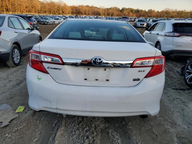 4T1BD1FK0EU104723 - 2014 TOYOTA CAMRY HYBRID WHITE photo 6