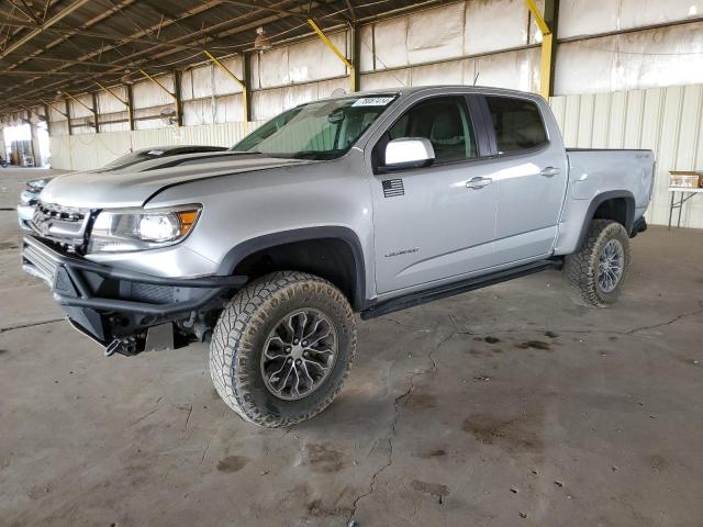 1GCGTEEN5J1243998 - 2018 CHEVROLET COLORADO ZR2 SILVER photo 1
