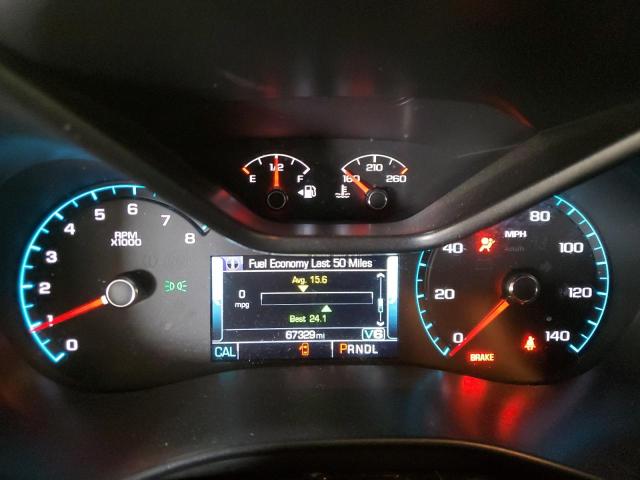 1GCGTEEN5J1243998 - 2018 CHEVROLET COLORADO ZR2 SILVER photo 9