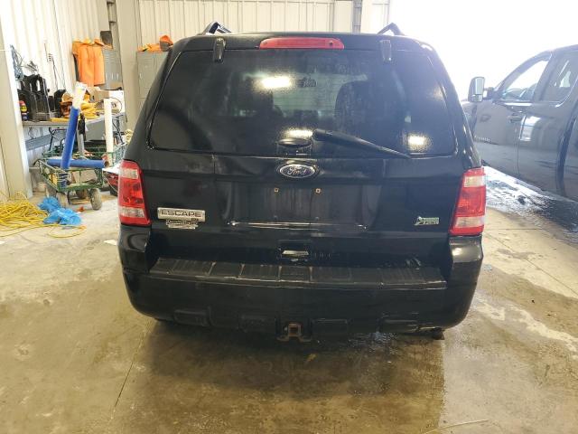 1FMCU0DGXCKC44753 - 2012 FORD ESCAPE XLT BLACK photo 6