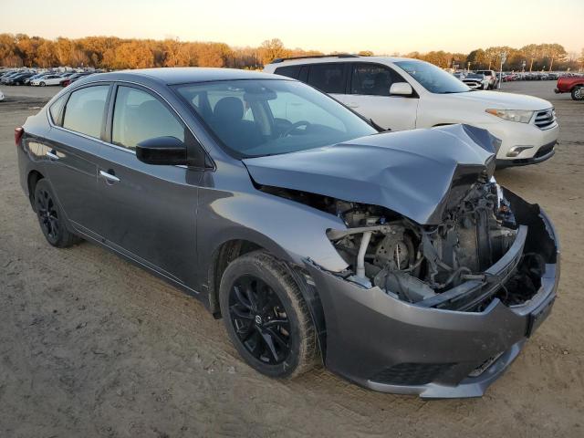 3N1AB7AP1JY342750 - 2018 NISSAN SENTRA S GRAY photo 4