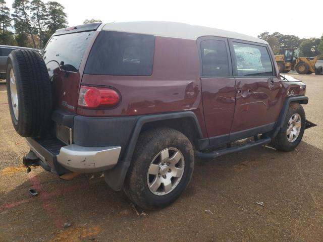 JTEZU11F48K007520 - 2008 TOYOTA FJ CRUISER BURGUNDY photo 3