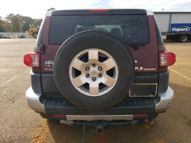 JTEZU11F48K007520 - 2008 TOYOTA FJ CRUISER BURGUNDY photo 6