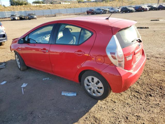 JTDKDTB35C1510817 - 2012 TOYOTA PRIUS C RED photo 2