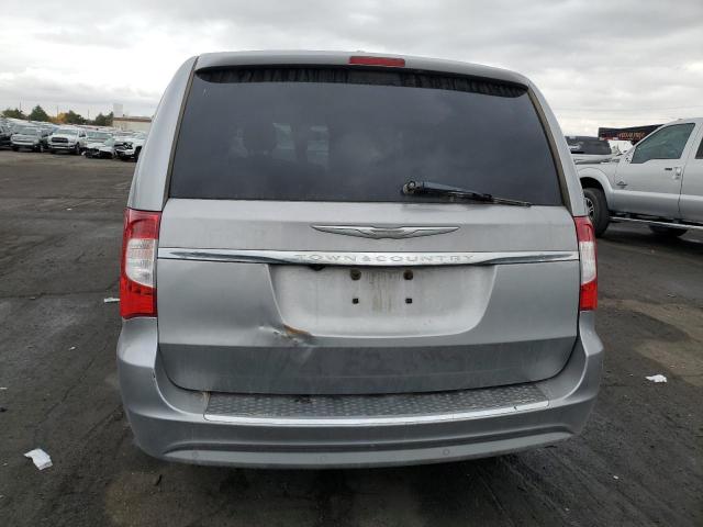 2C4RC1CG8DR756765 - 2013 CHRYSLER TOWN & COU TOURING L SILVER photo 6