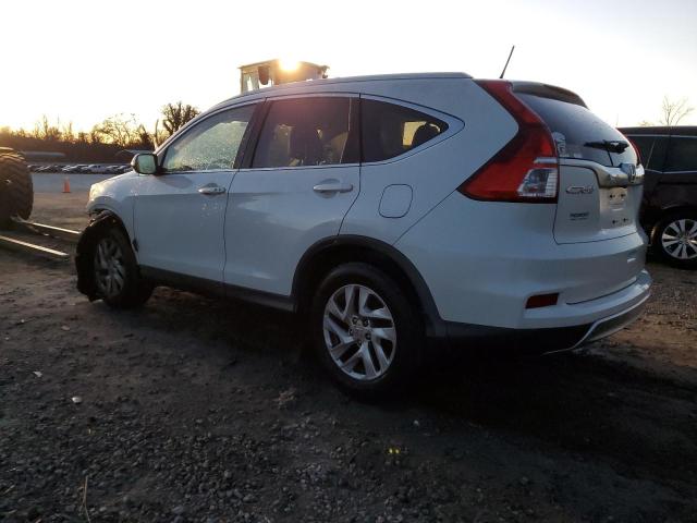 5J6RM3H78FL014843 - 2015 HONDA CR-V EXL WHITE photo 2