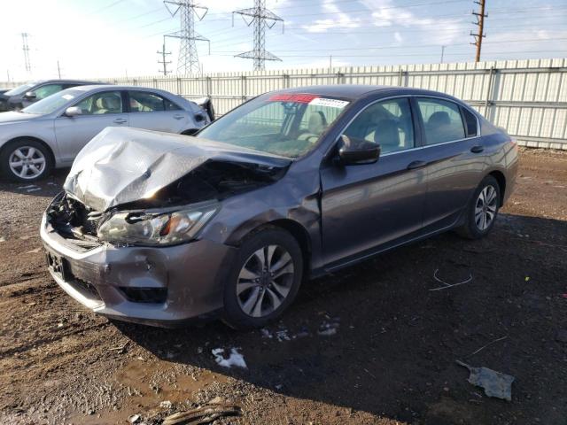 1HGCR2F36EA294913 - 2014 HONDA ACCORD LX GRAY photo 1