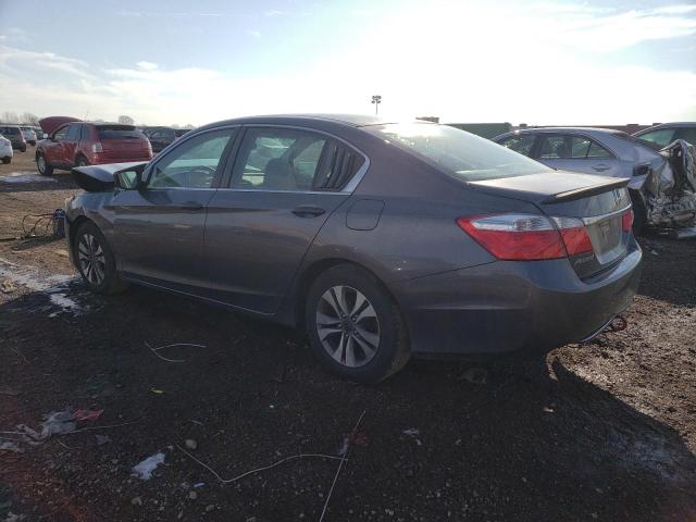 1HGCR2F36EA294913 - 2014 HONDA ACCORD LX GRAY photo 2