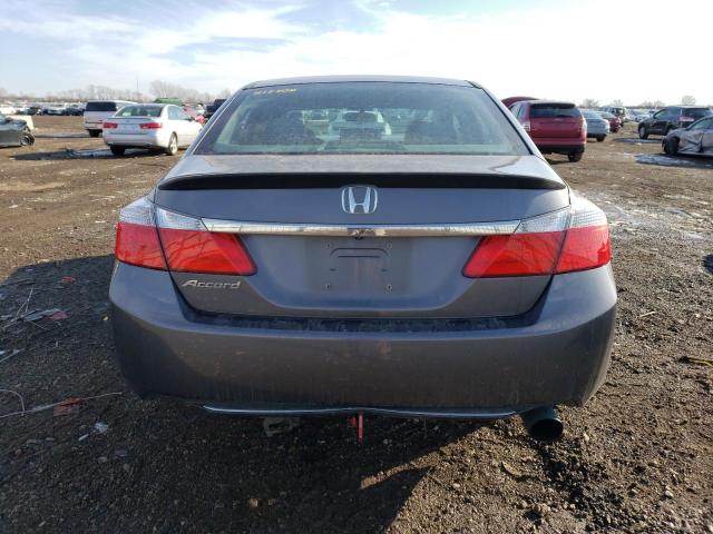 1HGCR2F36EA294913 - 2014 HONDA ACCORD LX GRAY photo 6