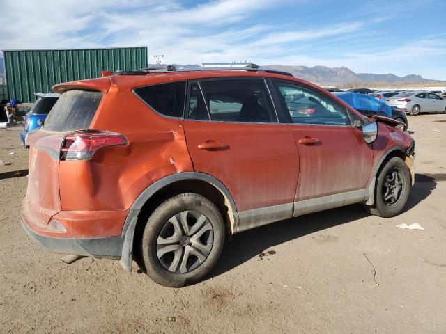 2T3BFREV0GW410660 - 2016 TOYOTA RAV4 LE ORANGE photo 3