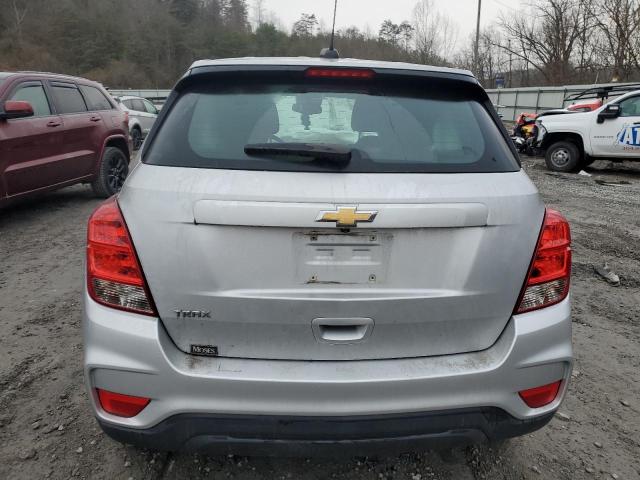 3GNCJKSB9HL133169 - 2017 CHEVROLET TRAX LS SILVER photo 6