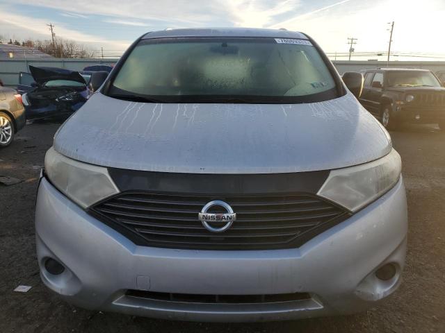 JN8AE2KP4D9066245 - 2013 NISSAN QUEST S SILVER photo 5