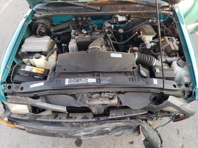 1GCCS1440T8171928 - 1996 CHEVROLET S TRUCK S10 GREEN photo 11