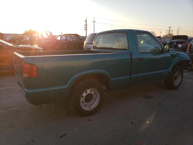 1GCCS1440T8171928 - 1996 CHEVROLET S TRUCK S10 GREEN photo 3