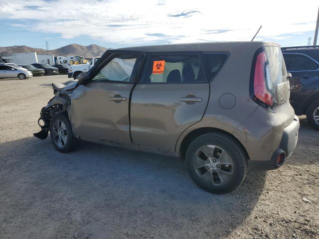 KNDJN2A24E7110484 - 2014 KIA SOUL BROWN photo 2