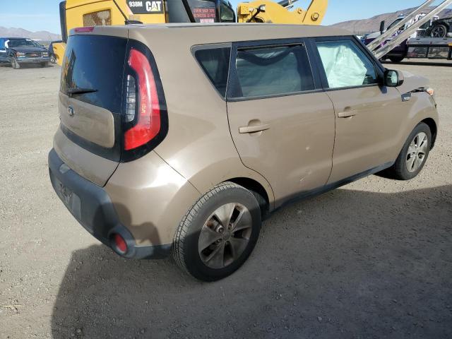 KNDJN2A24E7110484 - 2014 KIA SOUL BROWN photo 3