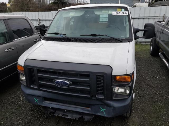 1FTNS1EW6DDA78591 - 2013 FORD ECONOLINE E150 VAN WHITE photo 5