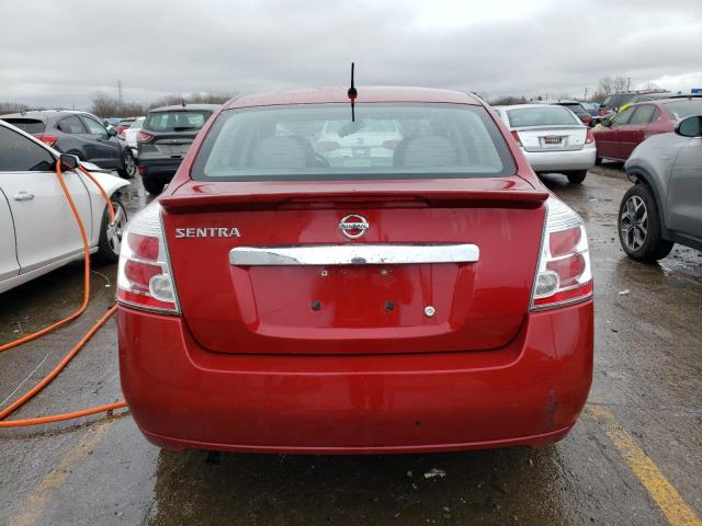 3N1AB6AP0CL770352 - 2012 NISSAN SENTRA 2.0 RED photo 6