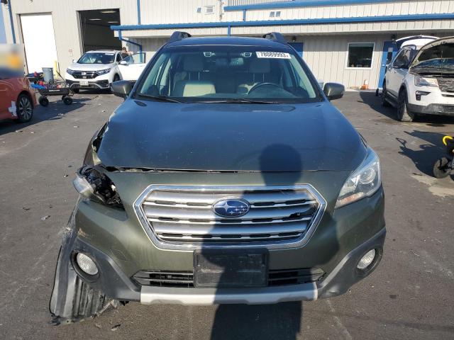 4S4BSANC5G3278814 - 2016 SUBARU OUTBACK 2.5I LIMITED GREEN photo 5