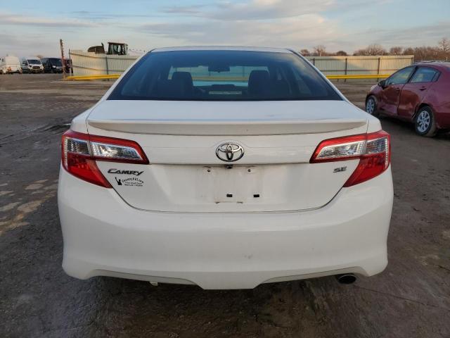 4T1BF1FK0CU598735 - 2012 TOYOTA CAMRY BASE WHITE photo 6