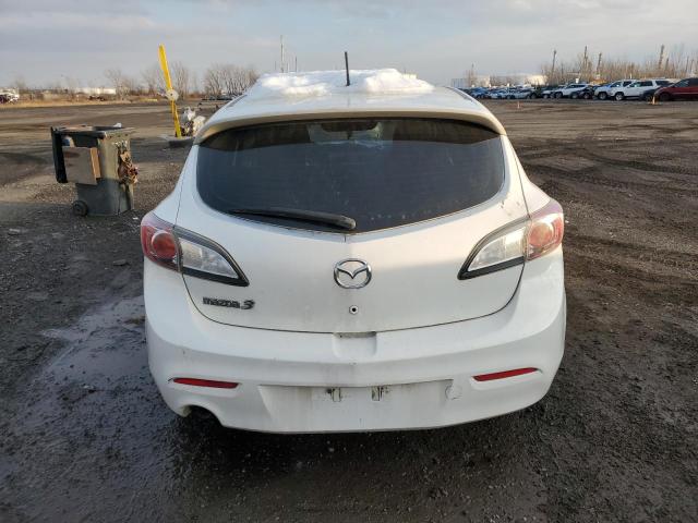 JM1BL1KF4B1485568 - 2011 MAZDA 3 I WHITE photo 6